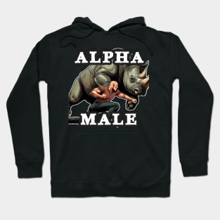 Alpha Male: Rhino Hoodie